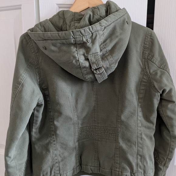 Y2K Aeropostale Olive Jacket - Picture 6 of 7